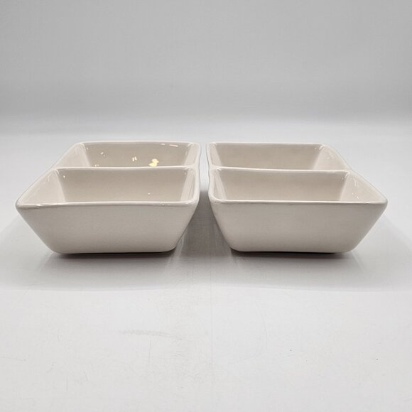 Rae Dunn La Baguette Divided Trinket Dish Food Tray 5 x 7.75 in Magenta Lot of 2 - Picture 3 of 10